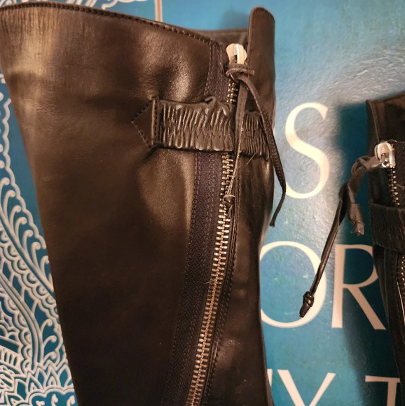 Vintage Hogl brand Leather Boots, Sz 6 - Picture 4 of 5